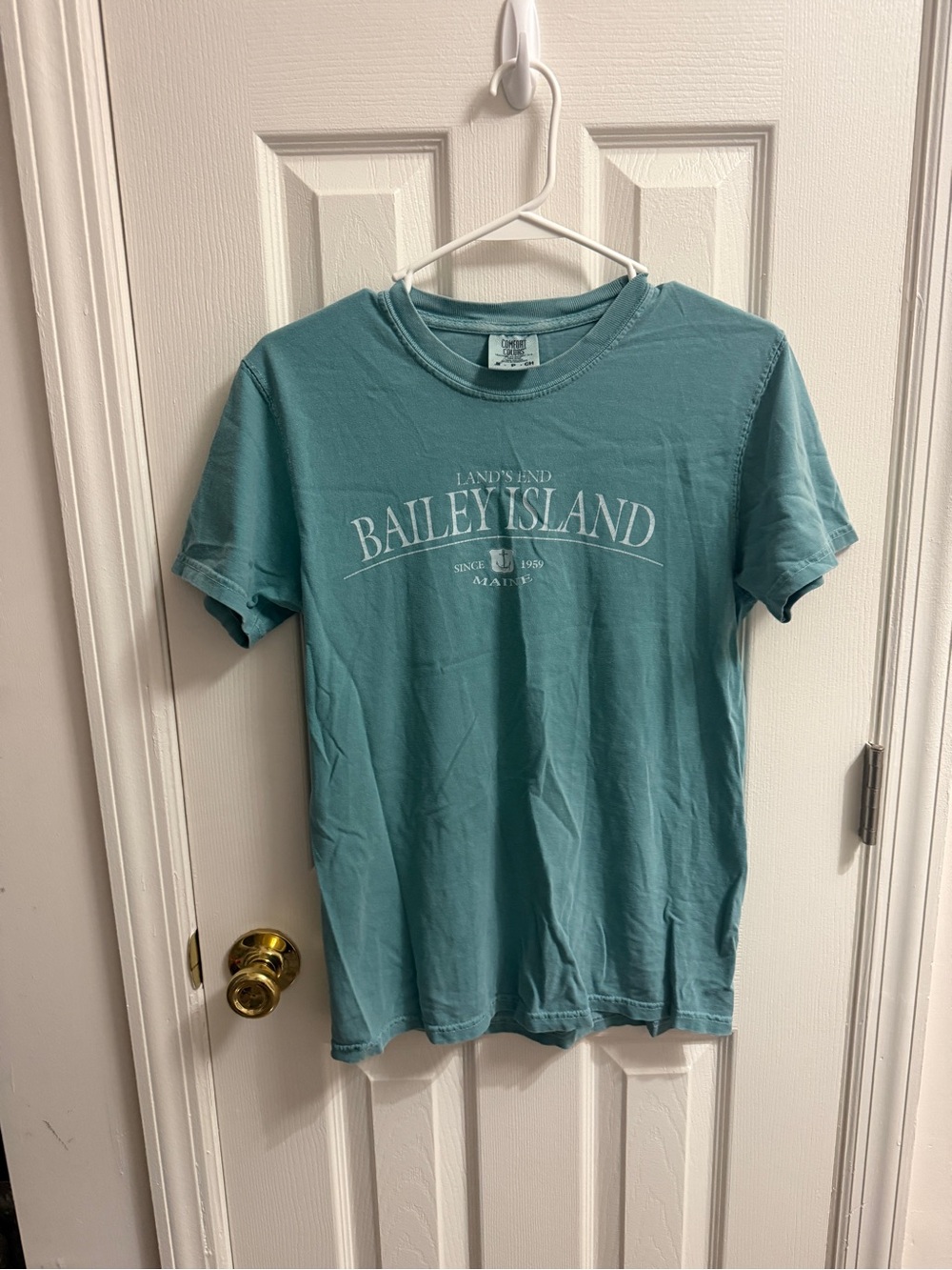 Lands' End Bailey Island Graphic Tee - Seafoam